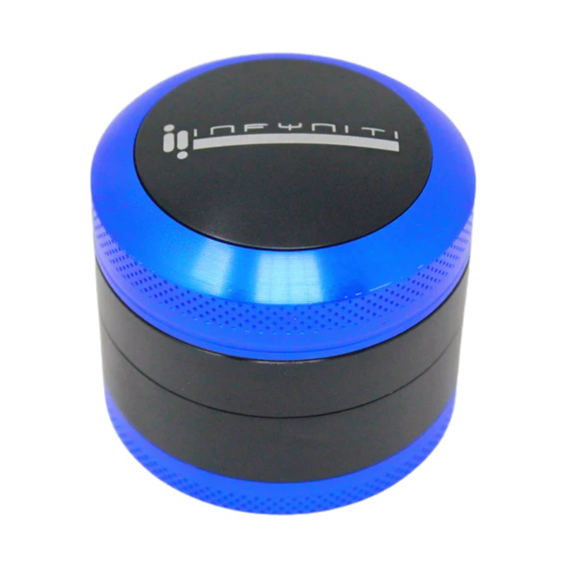 Infyniti Convex 50mm 4-Piece Grinder – Blue