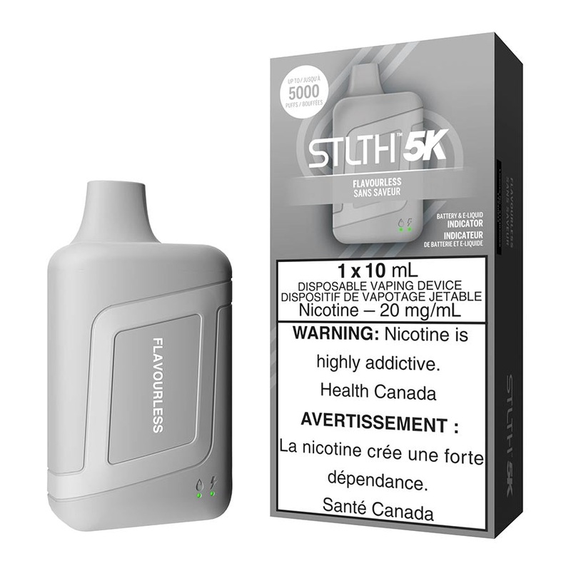 STLTH 5K Disposable Vape Device – Flavourless