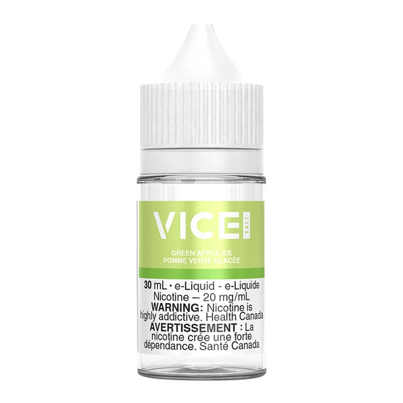 Vice Salt Nic E-Liquid – Green Apple Ice 30ml