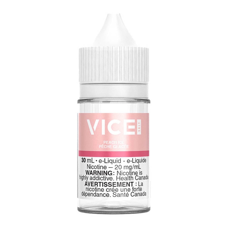 Vice Salt Nic E-Liquid – Peach Ice 30ml