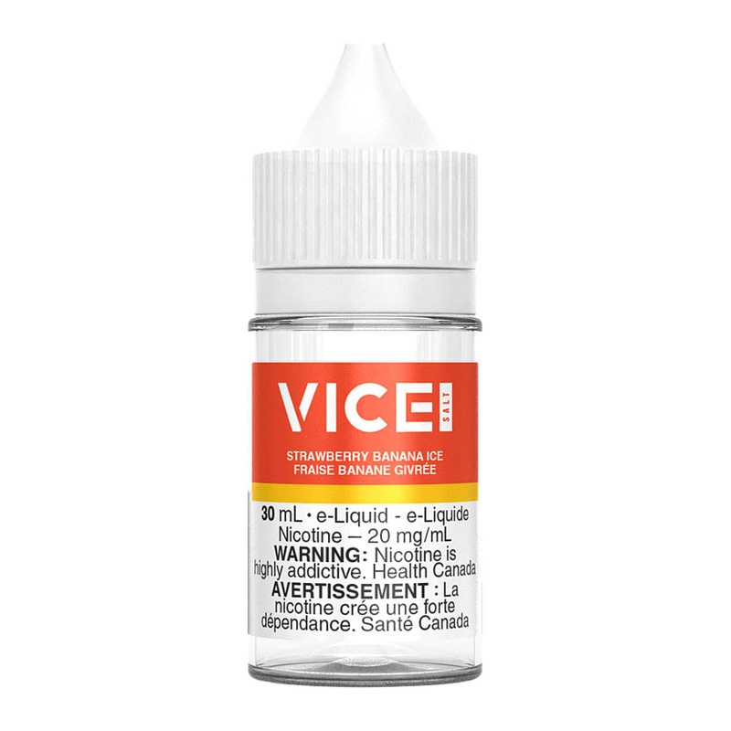 Vice Salt Nic E-Liquid – Strawberry Banana Ice 30ml