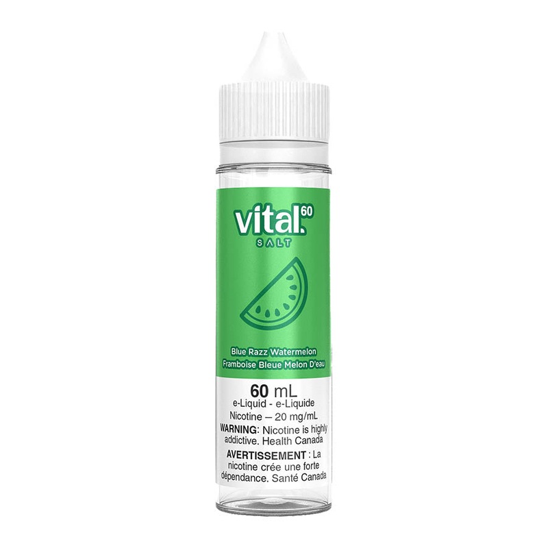 Vital Salt Nic E-Liquid – Blue Razz Watermelon 60ml