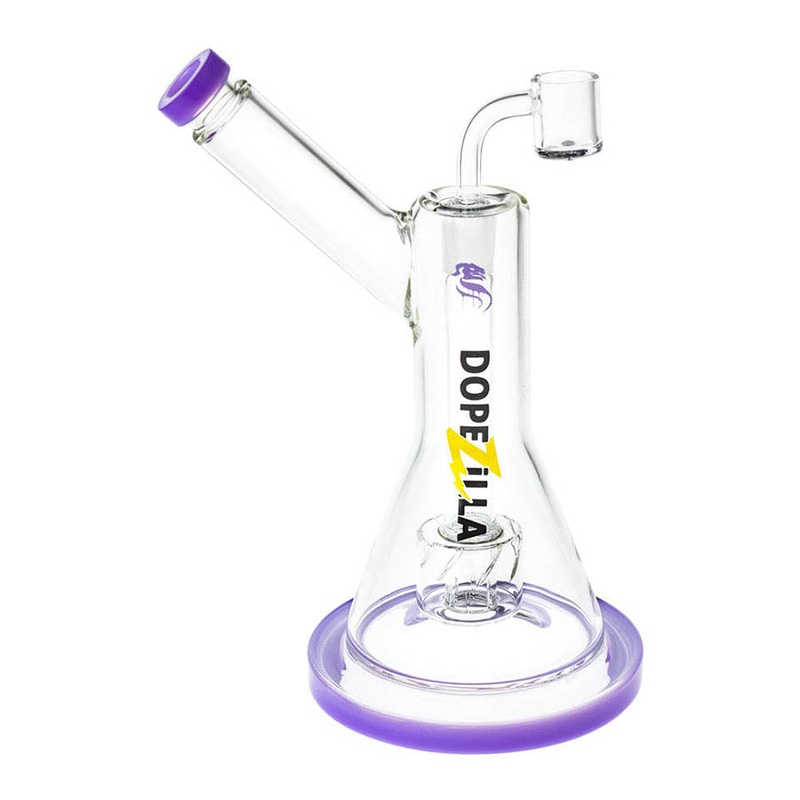 10 Dopezilla Basilisk Dab Rig – Milky Purple