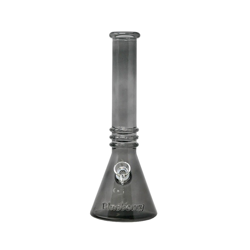 12 Blueberry Double Ring Soft Glass Beaker