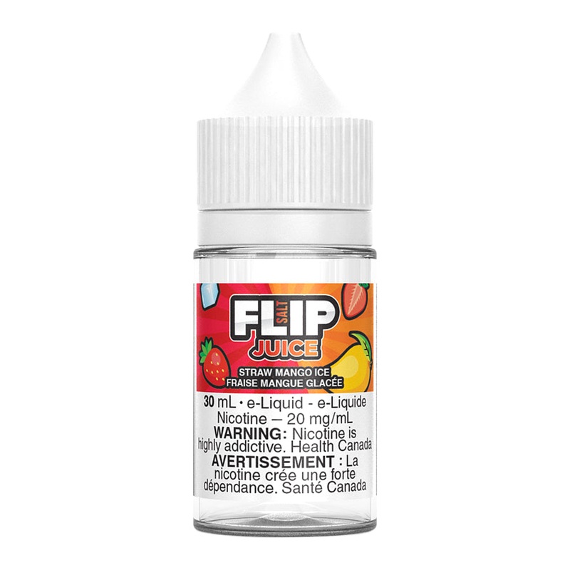 Flip Juice Salt-Nic E-Liquid – Straw Mango Ice 30ml
