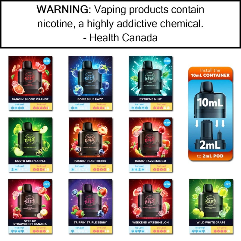 Level X G2 2+10mL Flavour Beast Pods