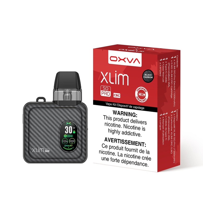 OXVA Xlim SQ Pro (CRC)|Black Carbon