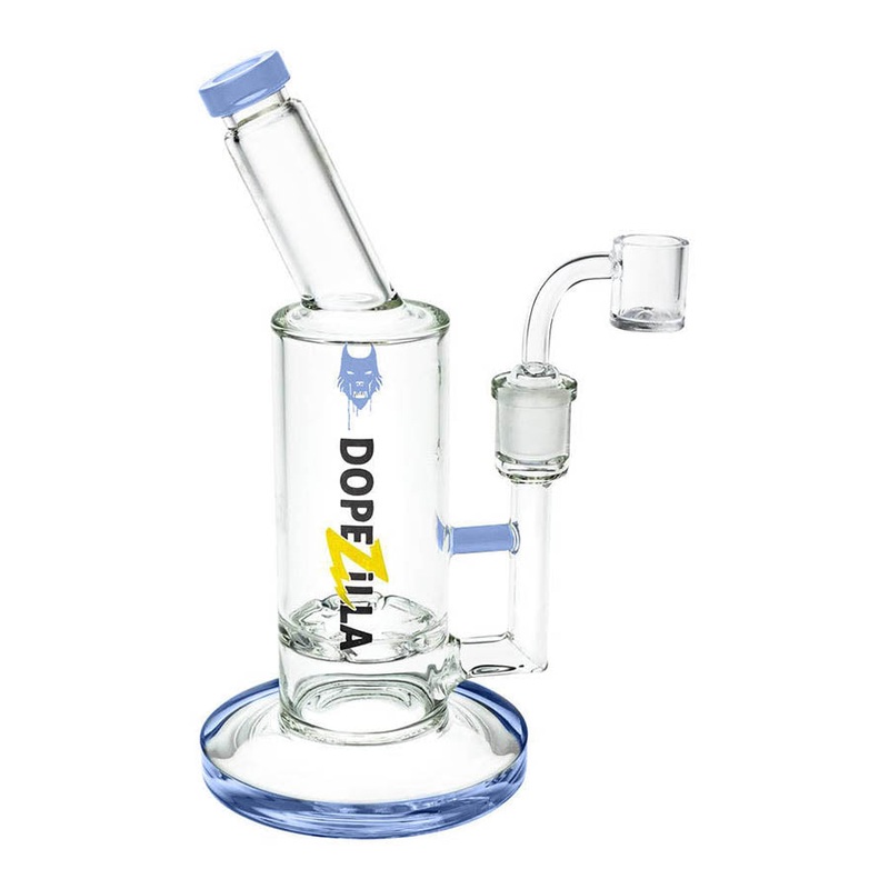 9 Dopezilla Lycan Dab Rig – Pale Blue
