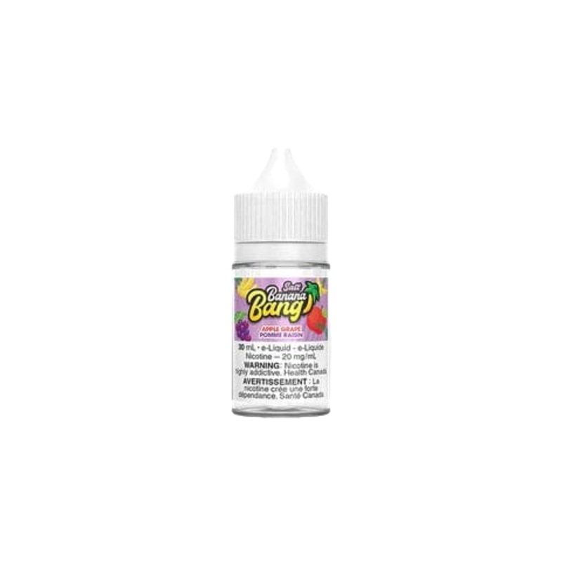 BANANA BANG NIC SALT E-liquide – Pomme Raisin 30ml