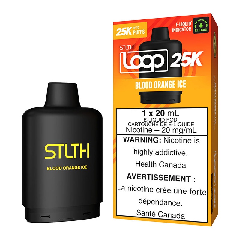 STLTH Loop 25K E-Liquid Pod Pack – Blood Orange Ice