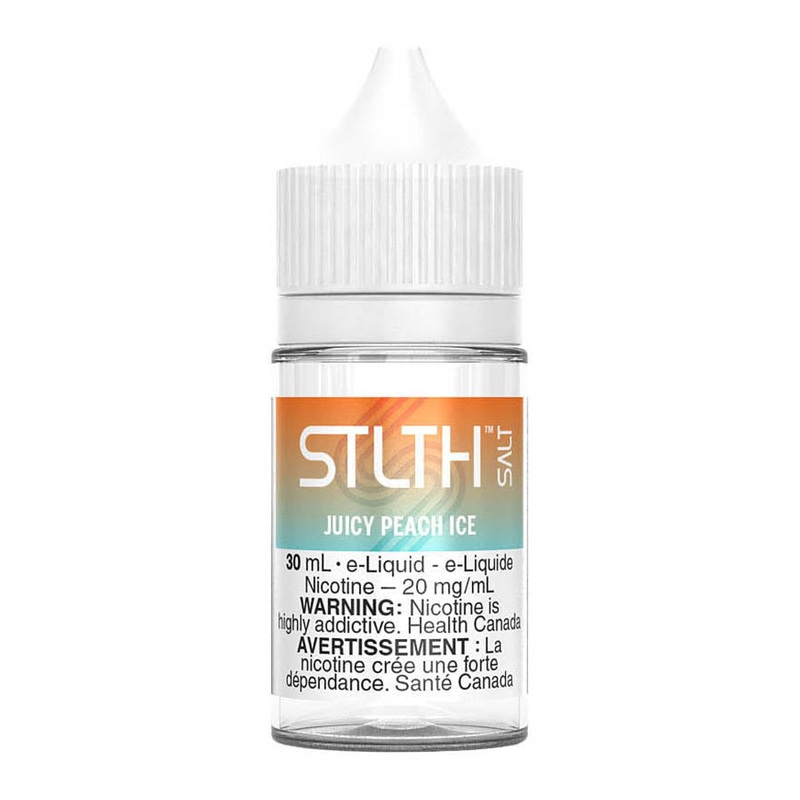 STLTH Salt Nic E-Liquid – Juicy Peach Ice 30ml