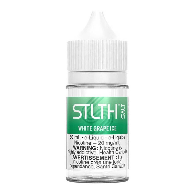 STLTH Salt Nic E-Liquid – White Grape Ice 30ml