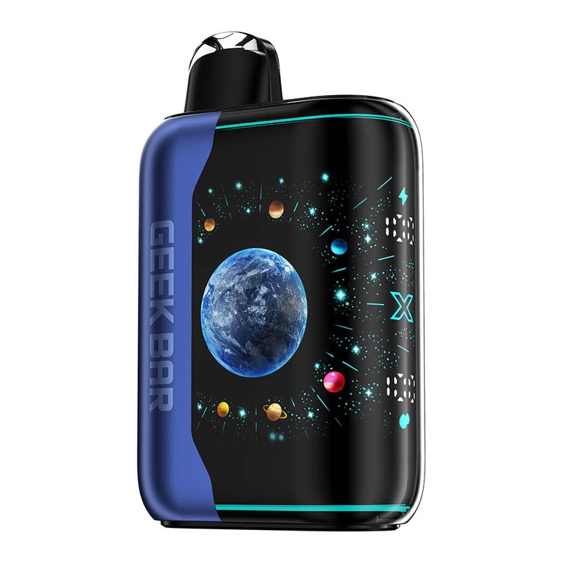 Geek Bar Pulse X Platinum Edition Disposable Vape Device – Peach Berry Lime Ice