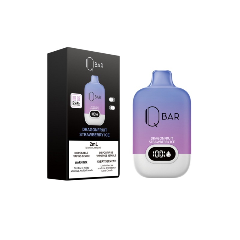 Q Bar – Glace  la fraise et au fruit du dragon