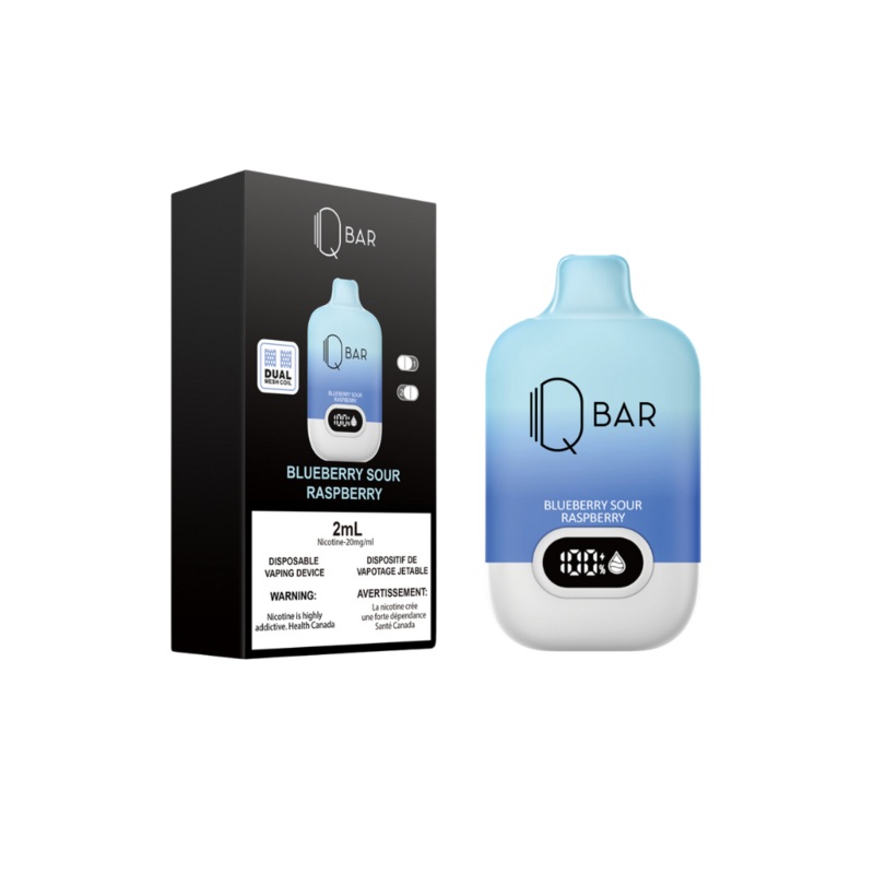 Q Bar – Myrtilles et framboises acidules