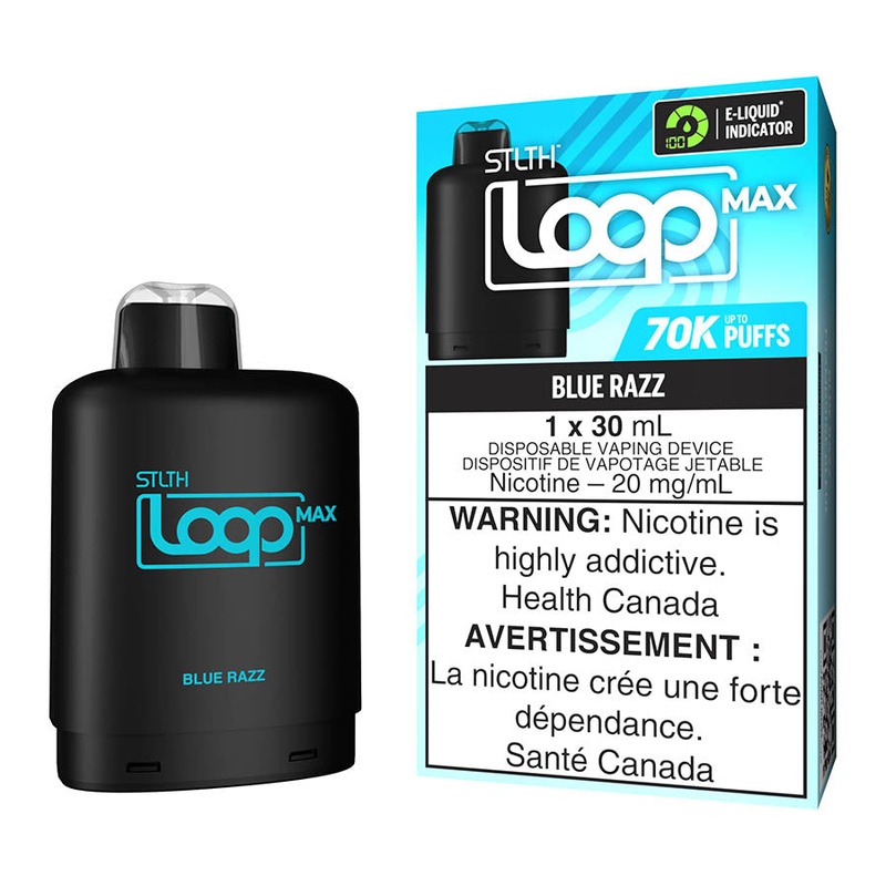 STLTH Loop Max E-Liquid Pod Pack – Blue Razz
