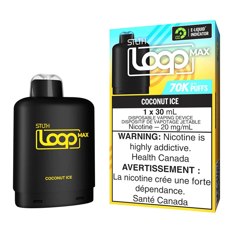 STLTH Loop Max E-Liquid Pod Pack – Coconut Ice