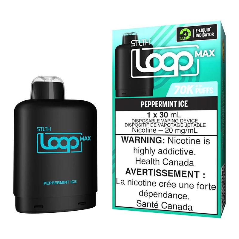 STLTH Loop Max E-Liquid Pod Pack – Peppermint Ice