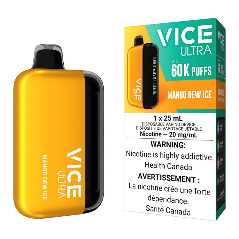 Vice Ultra Disposable Vape Device – Mango Dew Ice