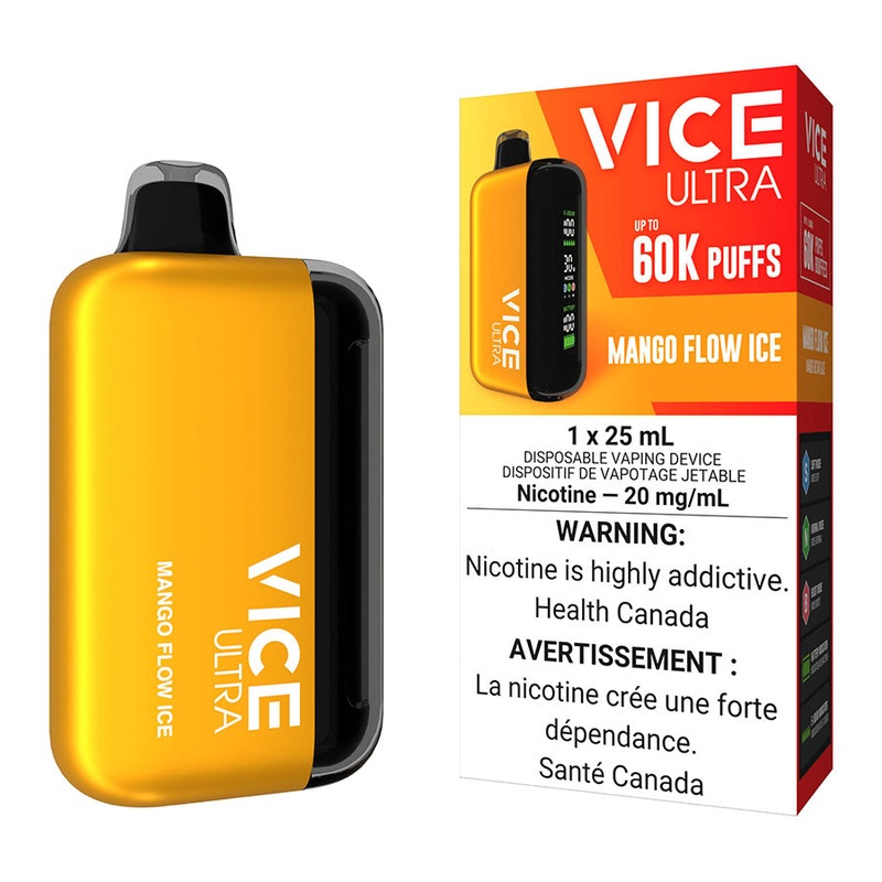 Vice Ultra Disposable Vape Device – Mango Flow Ice