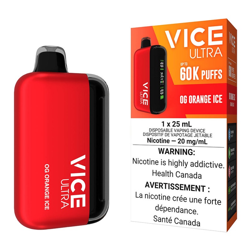 Vice Ultra Disposable Vape Device – OG Orange Ice