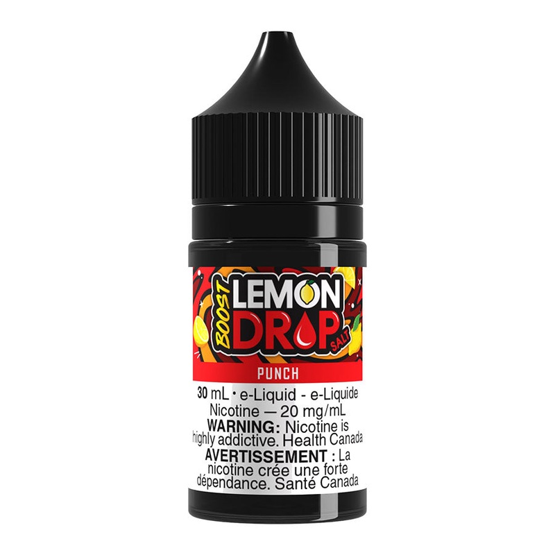 Lemon Drop Boost Salt Nic E-Liquid – Punch 30ml