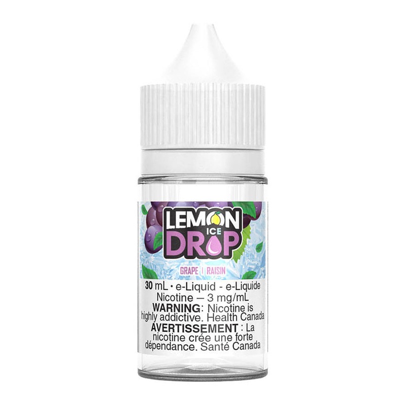 Lemon Drop Ice Freebase E-Liquid – Grape 30ml