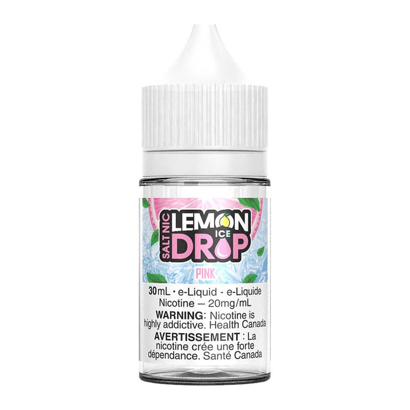 Lemon Drop Ice Salt Nic E-Liquid – Pink 30ml