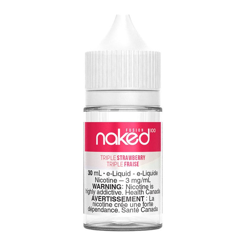 Naked100 Freebase E-Liquid – Fusion Triple Strawberry 30ml