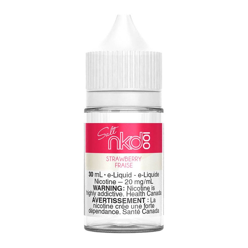 Naked100 Salt Nic E-Liquid – Strawberry 30ml