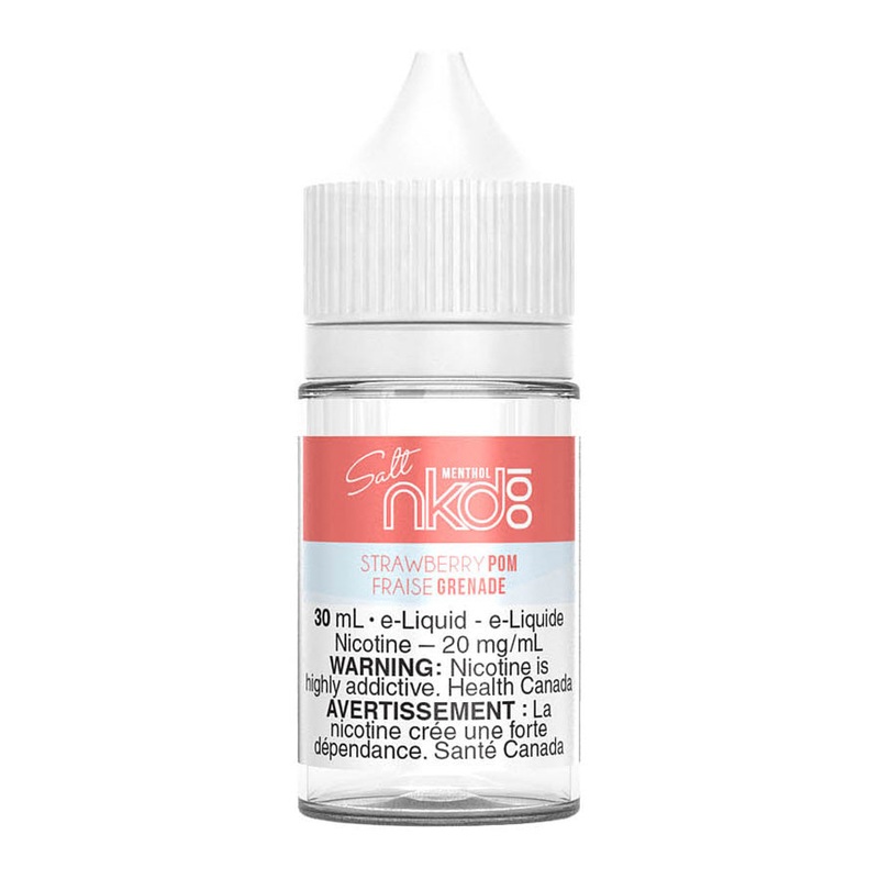 Naked100 Salt Nic E-Liquid – Strawberry Pom 30ml