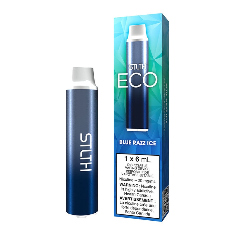 STLTH ECO Disposable Vape Device – Blue Razz Ice