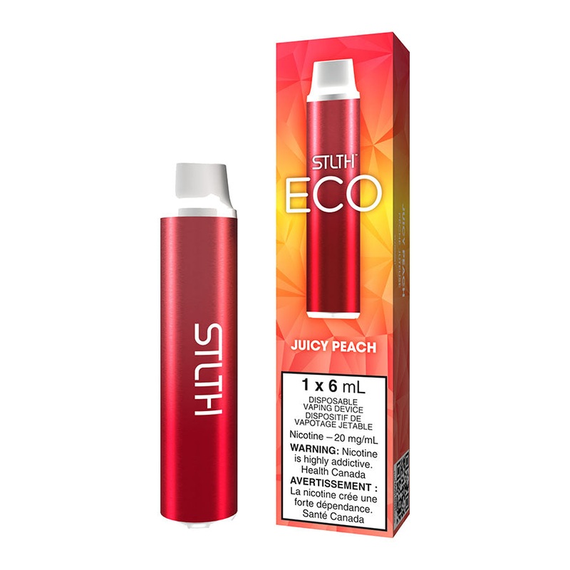 STLTH ECO Disposable Vape Device – Juicy Peach