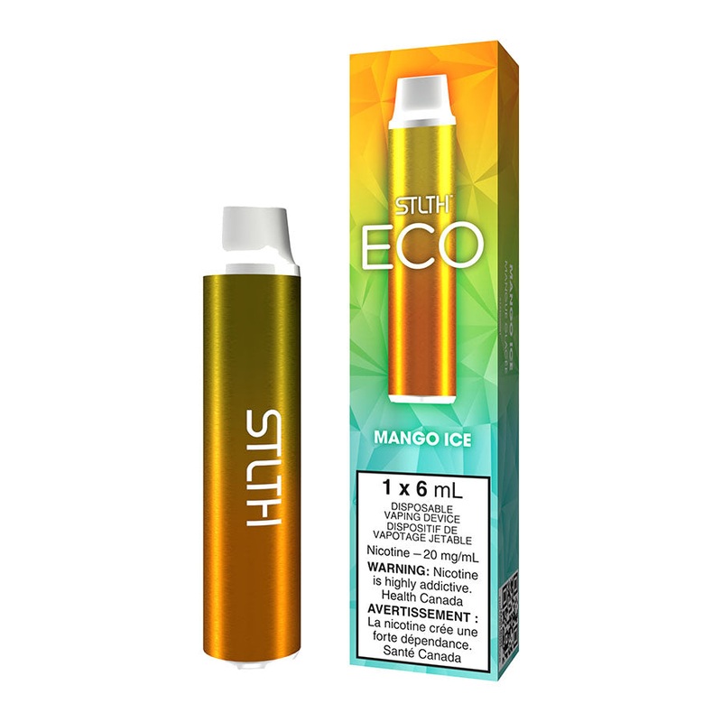 STLTH ECO Disposable Vape Device – Mango Ice