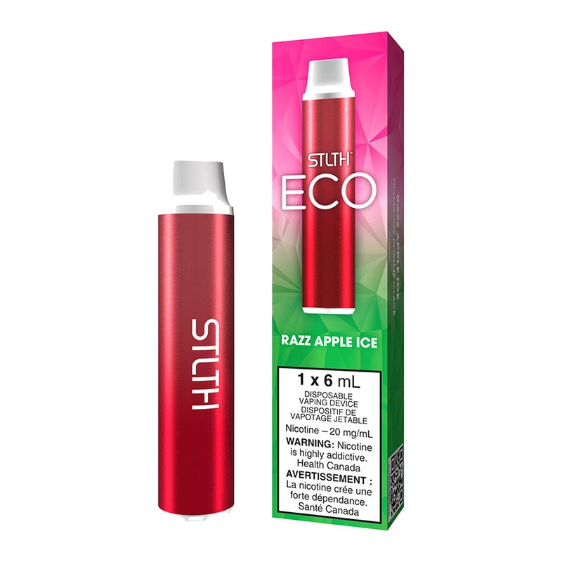 STLTH ECO Disposable Vape Device – Razz Apple Ice