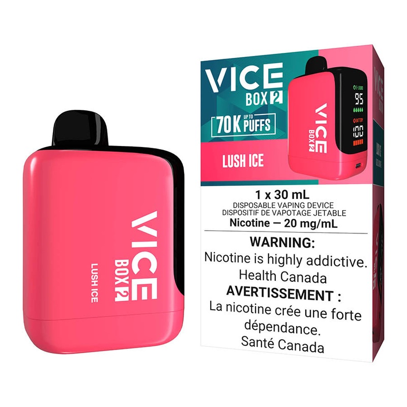 Vice Box 2 Disposable Vape Device – Lush Ice