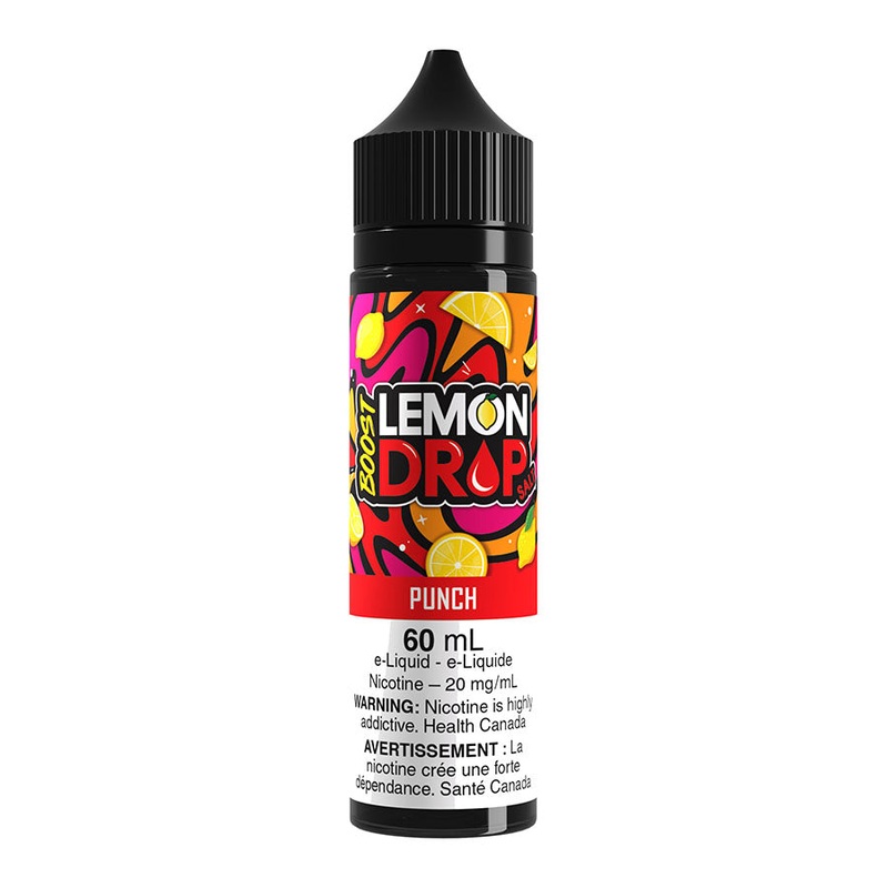 Lemon Drop Boost Salt Nic E-Liquid – Punch 60ml