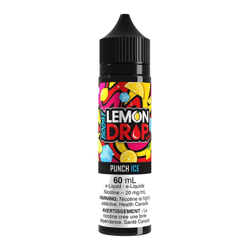 Lemon Drop Boost Salt Nic E-Liquid – Punch Ice 60ml