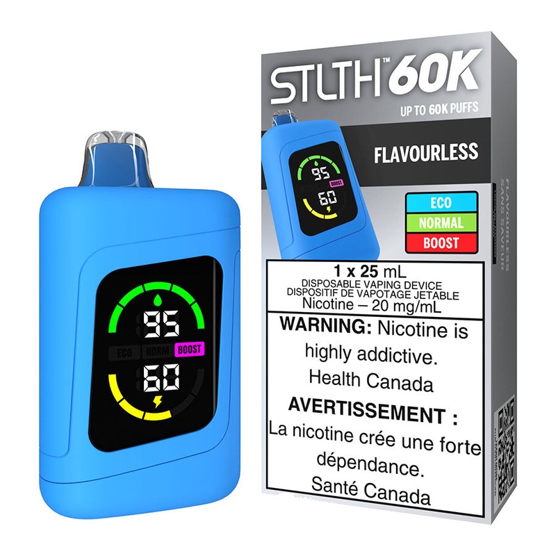 STLTH 60K Disposable Vape Device – Flavourless