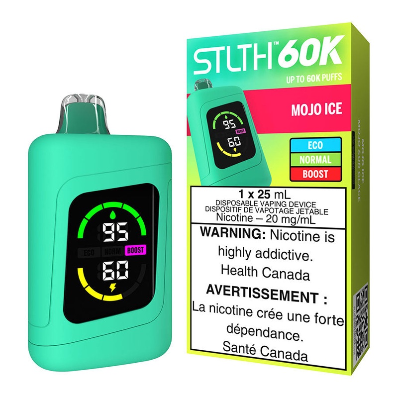 STLTH 60K Disposable Vape Device – Mojo Ice