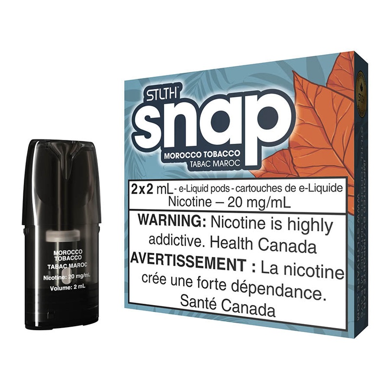 STLTH SNAP E-Liquid Pod Pack – Morocco Tobacco