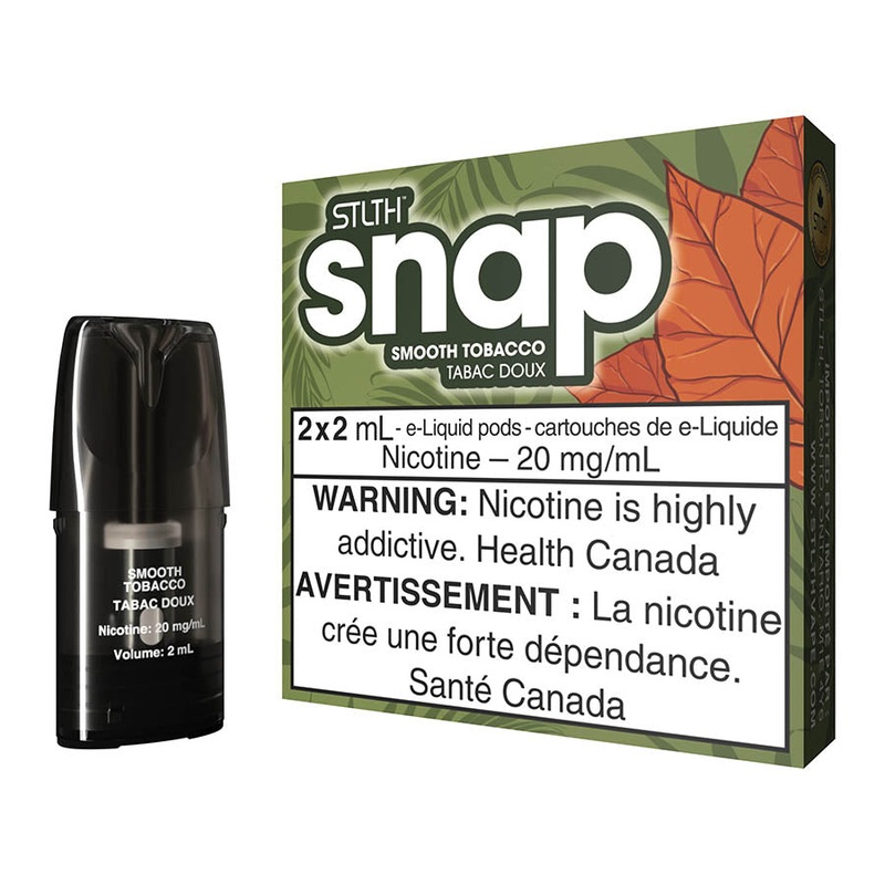STLTH SNAP E-Liquid Pod Pack – Smooth Tobacco