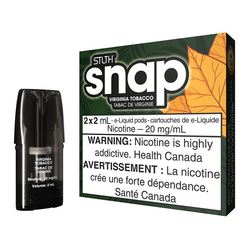 STLTH SNAP E-Liquid Pod Pack – Virginia Tobacco