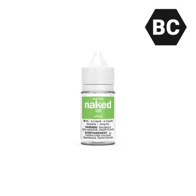 Naked100 – Apple Menthol|30ml|6mg|3mg|12mg