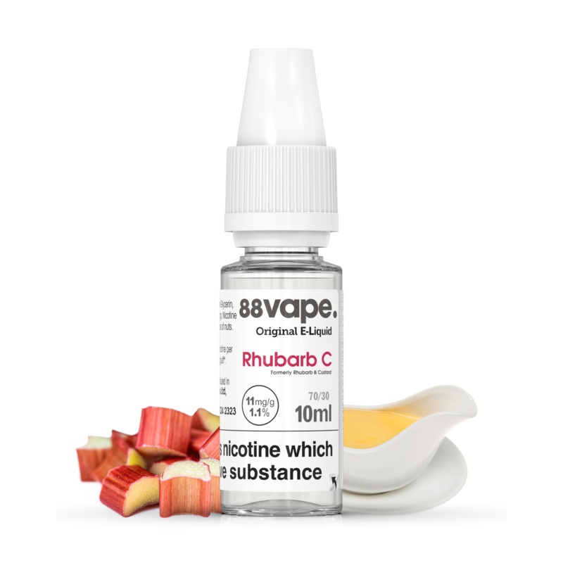 Rhubarb C|11mg – PG 70%|16mg – PG 70%