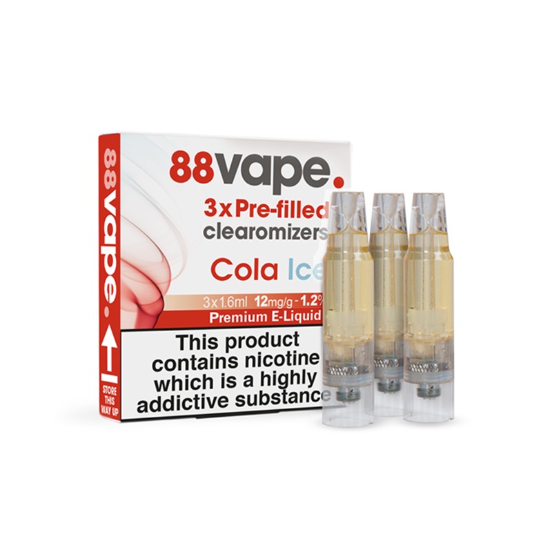 Cola Ice Pre-Filled Clearomizers (x3)