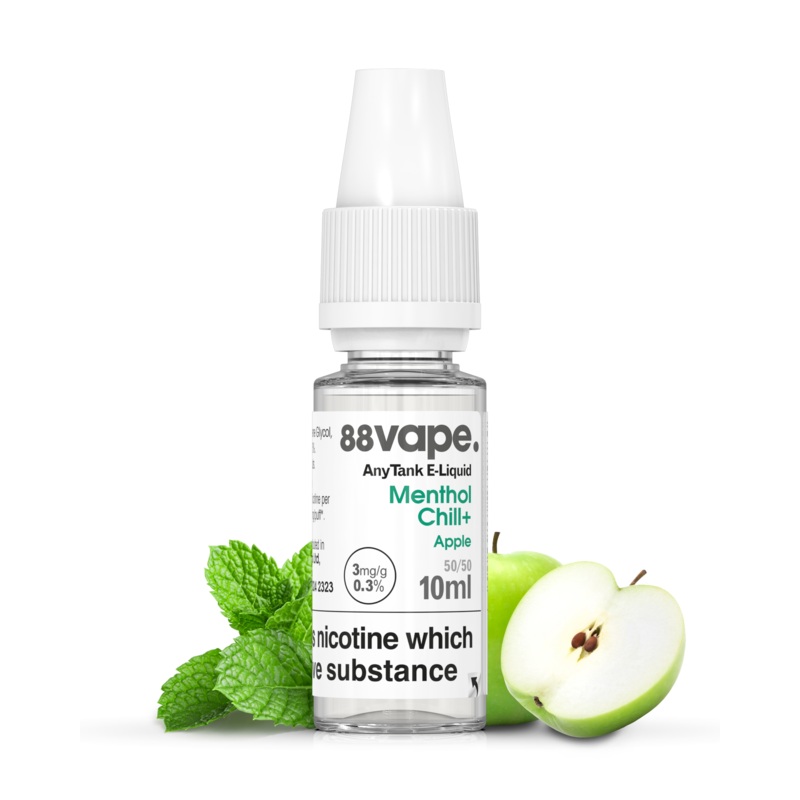 Menthol Chill+ Apple|3mg – 50/50|6mg – 50/50|11mg – PG 70%