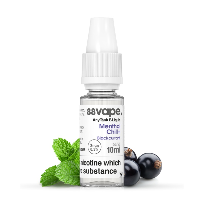 Menthol Chill+ Blackcurrant|3mg – 50/50|6mg – 50/50|11mg – PG 70%