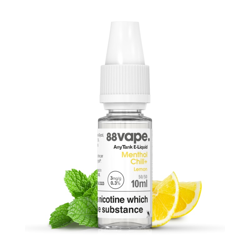 Menthol Chill+ Lemon|3mg – 50/50|6mg – 50/50|11mg – PG 70%