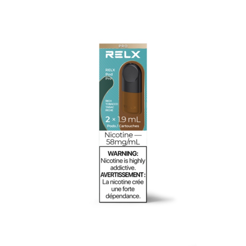RELX Pro 1.9ml Pods – Rich Tobacco